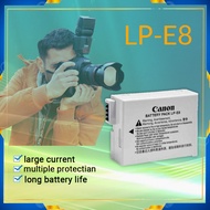 Canon E8 LP-E8ลิเธียมแบตเตอรี่สำหรับ Canon EOS 700D 600D 650D 550D จูบ X4จูบ X5กบฏ T2i T3i T4i T5i ก