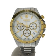 SEIKO mens watches quartz wrist watch analogues stainless WHT 8T63-0000 Direct from Japan Secondhand