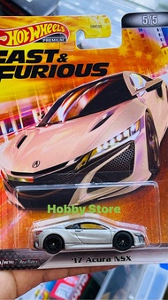 Hobby Store xe mô hình Hot Wheels Premium Fast and Furious Acura NSX