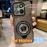 Soft Case For Honor X6C 4G 2025 HonorX6C X6 C X 6C Casing Gradient with Gyroscope bracket Phone Case