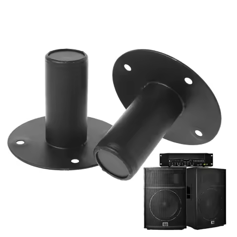 Professional Metal Stand Speaker Iron Lower Sound Stage Seat Mounting Base Tray Effectively Protect 