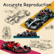 F1 Racing Champion Toy Car, Racing Car Building Block Set, F1 Model Race Car Set, Displayable Or Pla