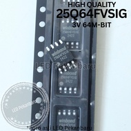 IC WINBOND 25Q64FVSIG 25Q64FV 25Q64 3V 64M-BIT SERIAL FLASH MEMORY