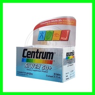 📣 CENTRUM Silver 50+Lutine 30 เม็ด เซนทรัม วิตามินและเกลือแร่รวม สำหรับวัย 50+ 💪365wecare