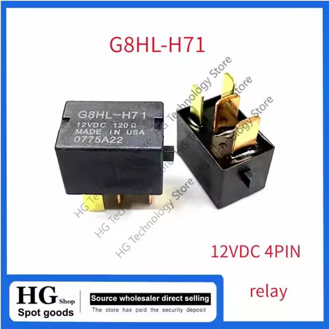Original G8HL-H71 12V 4pin relay For Honda Accord Civic CRV Fit Eight Generation Front Van Odyssey a