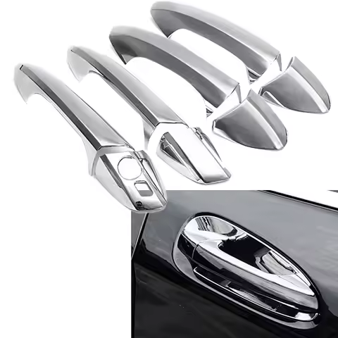 Car Chrome Door Handle Trim Cover For GLK CLA C-Class W204 W246 W212 X204 W166 W117