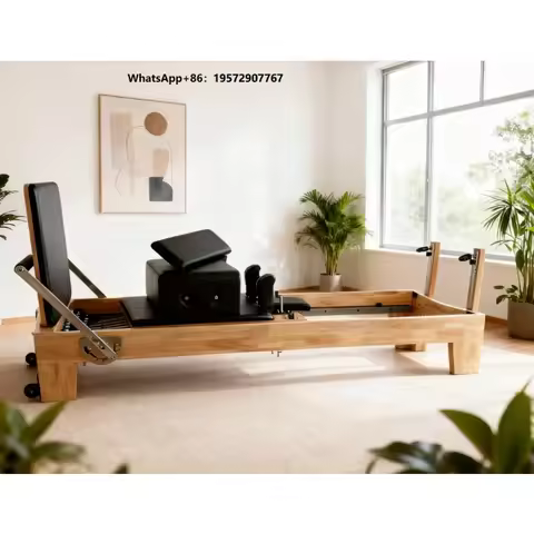 Pilates Studio Oak Wood Bed