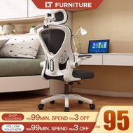 Office Chair Computer Chair  Kerusi Pejabat Ergonomic Chair Study Chair Adjustable Gaming Chair Keru