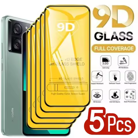 5PCS Full Screen Protector For Samsung S25 Ultra S24 S23 FE S22 S21 S20 S10 M62 M54 M53 M44 M42 M34 