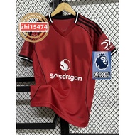 Fans edition 25/26 MANUTD HOME Sports shirt football jersey S-4XL Customizable imprint number
