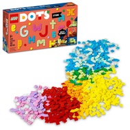 LEGO DOTS Lots of DOTS Lettering Tiles 41950 Ultimate Collection Arts & Crafts Kit for Kids, Make Cu