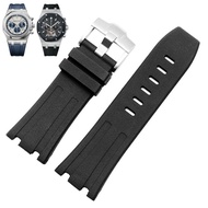 Silicone Watch Strap Adapt to AP Aibi 15703 Royal Oak Offshore Series 28mm Watch Accessories Male