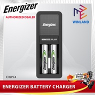 Energizer by Winland Mini Battery Charger for AA and AAA Batteries with FREE 2 Rechargeable AAA Batteries CH2PC4(AAA)