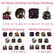 Limbus Company Keychain Women Heathcliff Key Chain Men Ishmael Keychain Gregor Acrylic Keychain DonQ