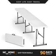 MC&HOME Folding Stool Portable Stool Bench Outdoor Portable Leisure Stool Picnic Bench Long Bench