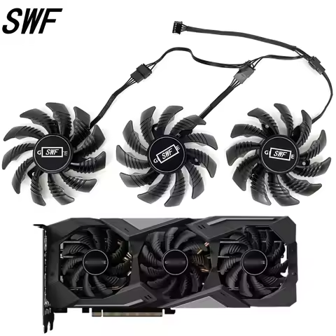 New 78MM PLD08010S12HH 2060 Super Gaming Cooling Fan For Gigabyte RTX 2060 2070 2080 2080TI WINDFORC