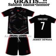 Diskon Khusus [ Free nama nomor punggung ] jersey futsal dewasa/ baju 