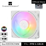 Thermalright TL-P9W-S ARGB White 92mm CPU Fan Computer Case Fan Quiet 2200RPM Speed 4PIN PWM PC Fan 