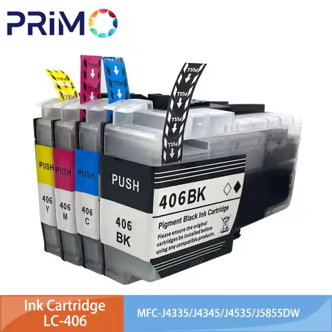 LC406 LC-406 LC-406XL LC406XL Compatible Ink cartridge for Brother MFC-J4335DW J4345DW J4535DW J5855