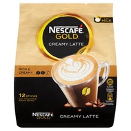 NESCAFE GOLD CREAMY LATTE 12X33G (New Pacakging)