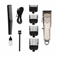 旭科電動理髮器家用髮廊油頭剪鏡面電鍍機身理髮剪USB充電剪髮器