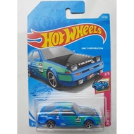 HW Hot Wheels Toyota AE86 Sprinter Trueno Falken biru Hot Wheels Sprinter Trueno AE86 Falken Hot Whe