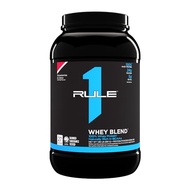 Rule 1 R1 Whey Blend, Strawberries & Creme - 1.96 lbs Powder - 24g Whey Concentrates, Isolates & Hyd