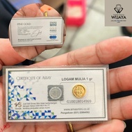 certificate of assay berat 1 gram