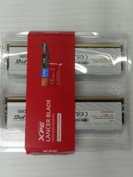 XPG LANCER BLADE DDR5 RGB 記憶體 16GBx2 6000MT/s