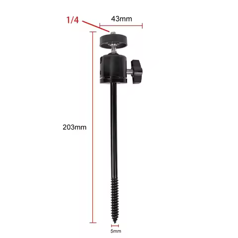 Trail Camera Tree Mount ,Quick Mount Hunting Camera Tree Holder with Screw Mounting Bracket,360 Degr