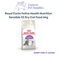 Royal Canin Feline Health Nutrition Sensible 33 Dry Cat Food 4kg