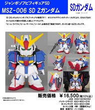 預購Pre-Order】 Xplus(Plex) MSZ-006 Z高達(SD高達) Jumbo Soft Vinyl SD Figure