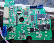 Hizha กล่องควบคุม QIXING บอร์ด PCB วัสดุหนักจักรเย็บผ้าอุตสาหกรรมอะไหล่เครื่องจักร