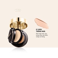 2452GMEELAN CUSHION ZINC PCA NẤM TRUFFLE 7g+10g Hỗ trợ lớp nền mịn mềm và hỗ trợ lâu trôi thấm nước2