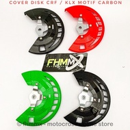 CRF 150 front disc Cover KLX 150 CARBON motif/ Klx Crf disc Cover Motorcycle Accessories