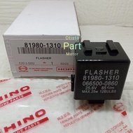 flasher flaser sein sen hino ranger ho7c 25.6v 3 pin 81980-1310 ori