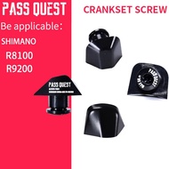 PASS QUEST Crank Screws 26g/set 4pcs R8100 Sprocket Screws for Shimano UT R9200 Crankset Bicycle Cra
