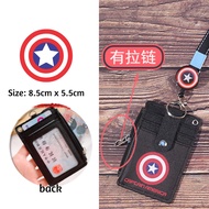 Ezlink Card Holder with Zipper Doraemon Totoro Cony Pikachu Batman and more