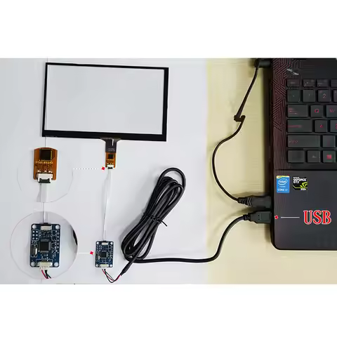 3.5/4.3/5/6.2/7/8/9/10.1 Inch Raspberry Pi Industrial Equipment PC Car Capacitive Digitizer Touch Sc