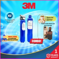 3M™ Whole House Filtration AP902 + 3M™ AP910R Replacement Cartridge / 3M Water Filter / Outdoor Wate