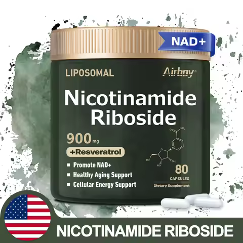 Nerve Protection, Delay Aging, Protect Blood Vessels NAD+ Supplement - Liposomal Nicotinamide Ribosi