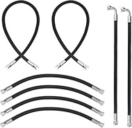 FEXON Front Loader Hydraulic Hoses Kit Boom Bucket Cylinder Hoses Compatible with Kubota LA350a LA40