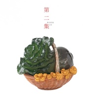 Second Episode High-End Premium Goods Baicai Cabbage Can Raise Color Change Tea Pet Ornaments Househ