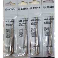 BOSCH Plus-1 SDS Drill Bit (SIZE 5.5 - 16MM)