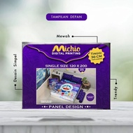 Zoyands () Michio - Small Super Single Queen King Size Bed Sheet Set 90 100 120 160 180 90X200 100X2