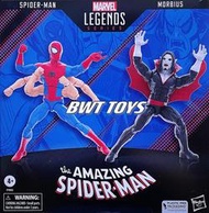 【形男專用】Marvel Legends 蜘蛛人6吋傳奇人物 - 蜘蛛人 &amp; Morbius 二入組 全新現貨