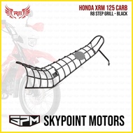 ☽ ♀ R8 STEP GRILL FOR HONDA XRM 125 carb | BLACK (9809-182)