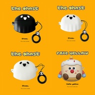For Baseus BC1 earphone cover BASE US wireless bluetooth headset bc1 protective case cartoon ghost c