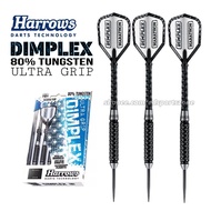 Harrows Dimplex Steel Tip Ultra Grip Professional Darts 80% Tungsten Dart Set 24g 26g