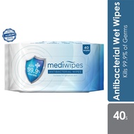 Alpro Pharmacy Exclusive- Mediwipes Antibacterial Wipes 40s